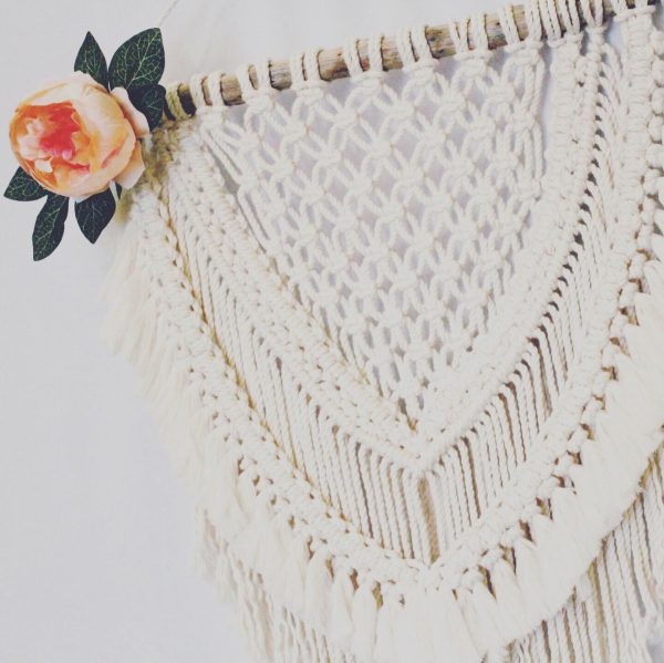 Macrame trang trí phong cách Boho - có đủ màu - nhiều mẫu - Ảnh 2