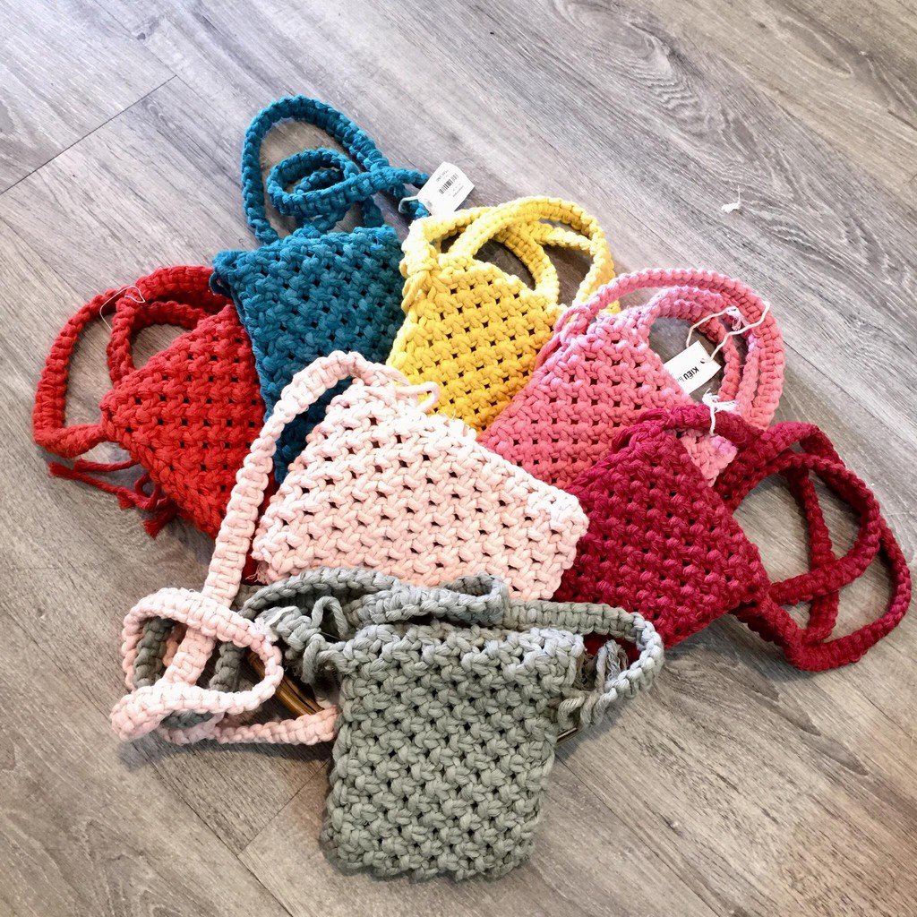Túi đựng điện thoại đeo chéo handmade - thời trang, trẻ trung - Ảnh 3
