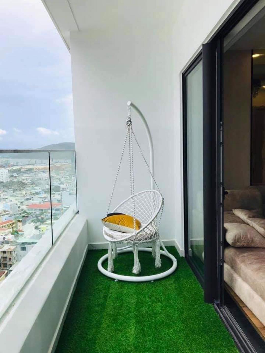 Ghế đu Macrame size người lớn - ảnh Thật - Nhiều màu - Ảnh 3