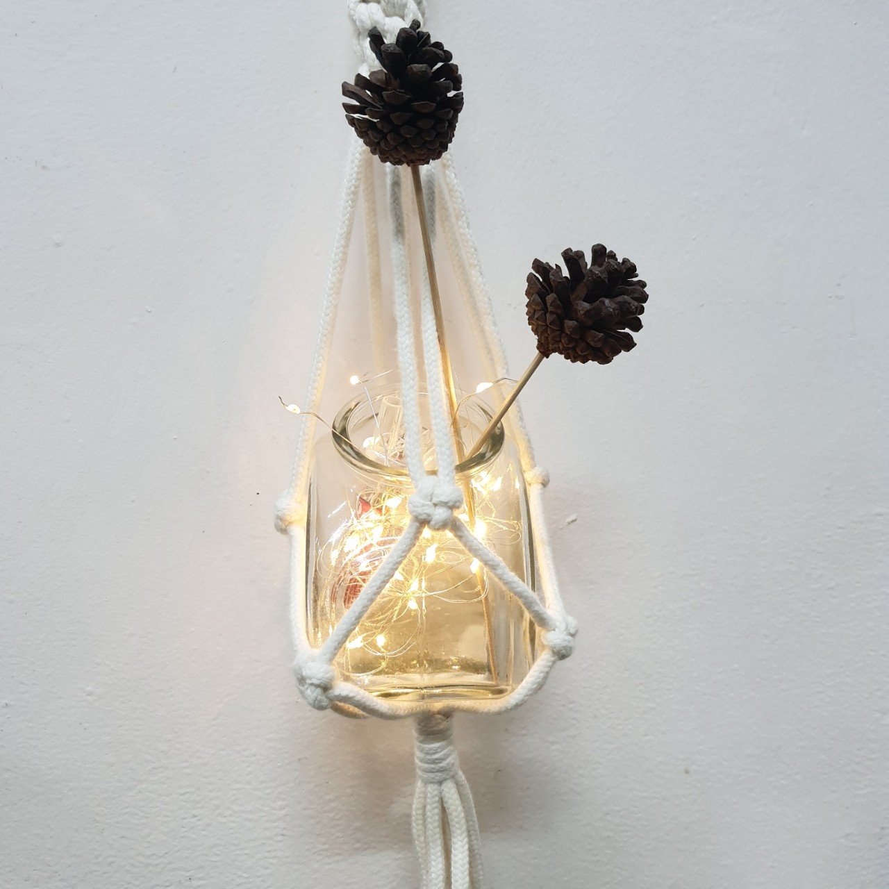 Macrame Treo Chậu Cây Fairy Tail Pot Hanger