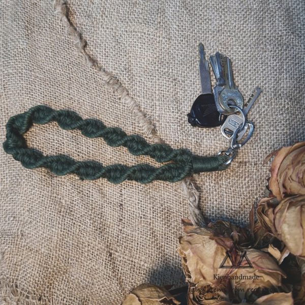 Móc khoá macrame Boho, móc treo chìa khoá, móc túi xách - Ảnh 5