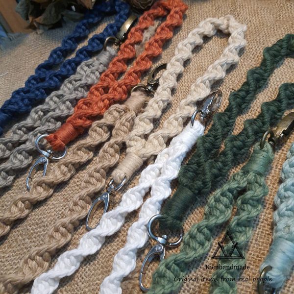 Móc khoá macrame Boho, móc treo chìa khoá, móc túi xách - Ảnh 3