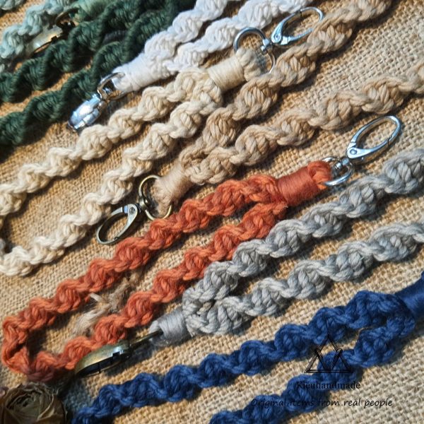 Móc khoá macrame Boho, móc treo chìa khoá, móc túi xách - Ảnh 4