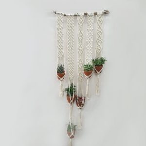 Rèm Macrame Treo Cây - Set 6 chậu