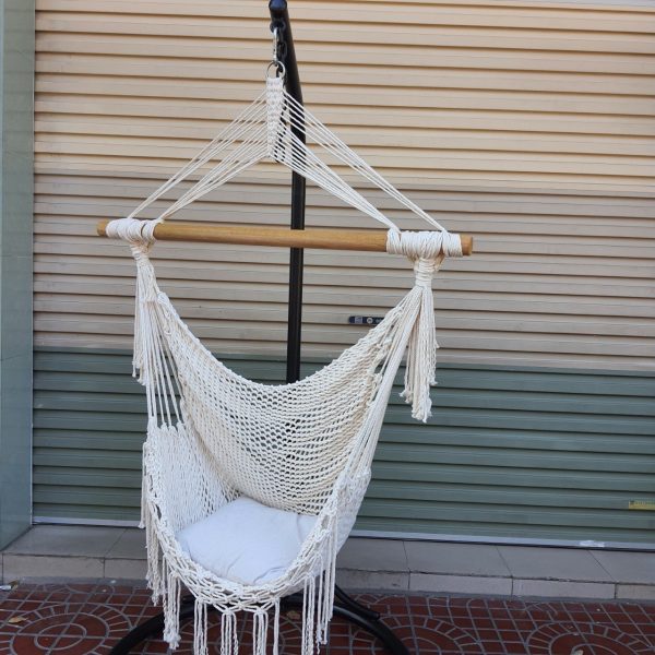 Võng Đu Macrame Vintage - Nhiều màu - Ảnh 4