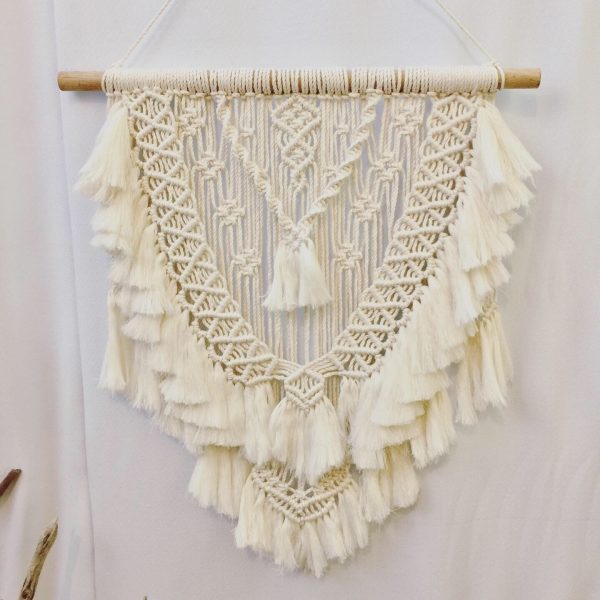 Macrame trang trí phong cách Boho - có đủ màu - nhiều mẫu - Ảnh 6