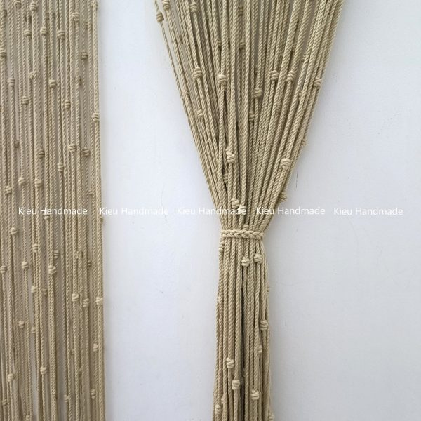 Rèm Ngăn Không Gian Phòng Khách Phòng Ngủ Cho Chung Cư bằng Macrame - Ảnh 6