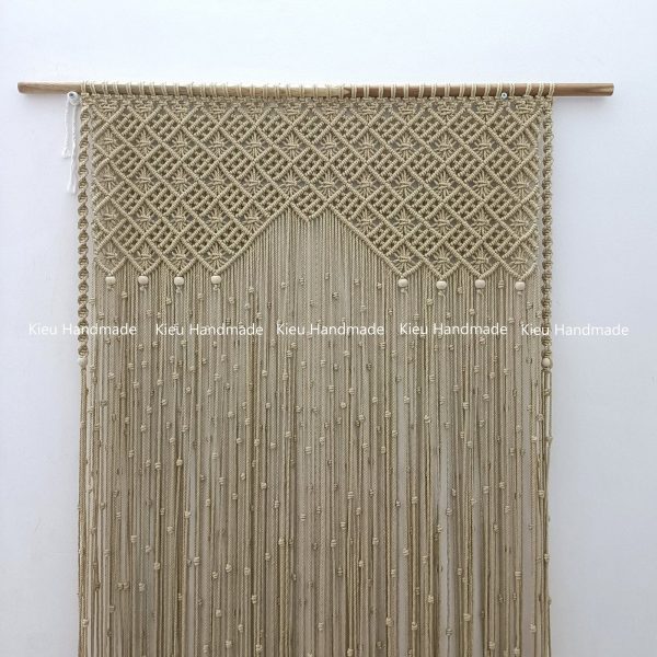 Rèm Ngăn Không Gian Phòng Khách Phòng Ngủ Cho Chung Cư bằng Macrame - Ảnh 7